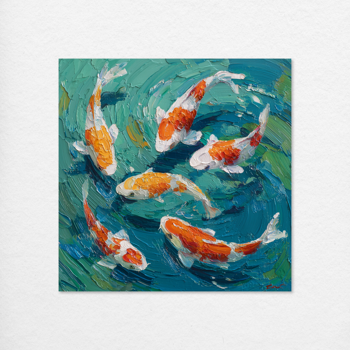 Koi in Motion