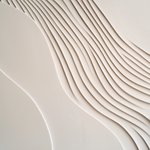 Minimalist hand-painted wall art collection 