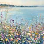 Landscape hand-painted wall art collection