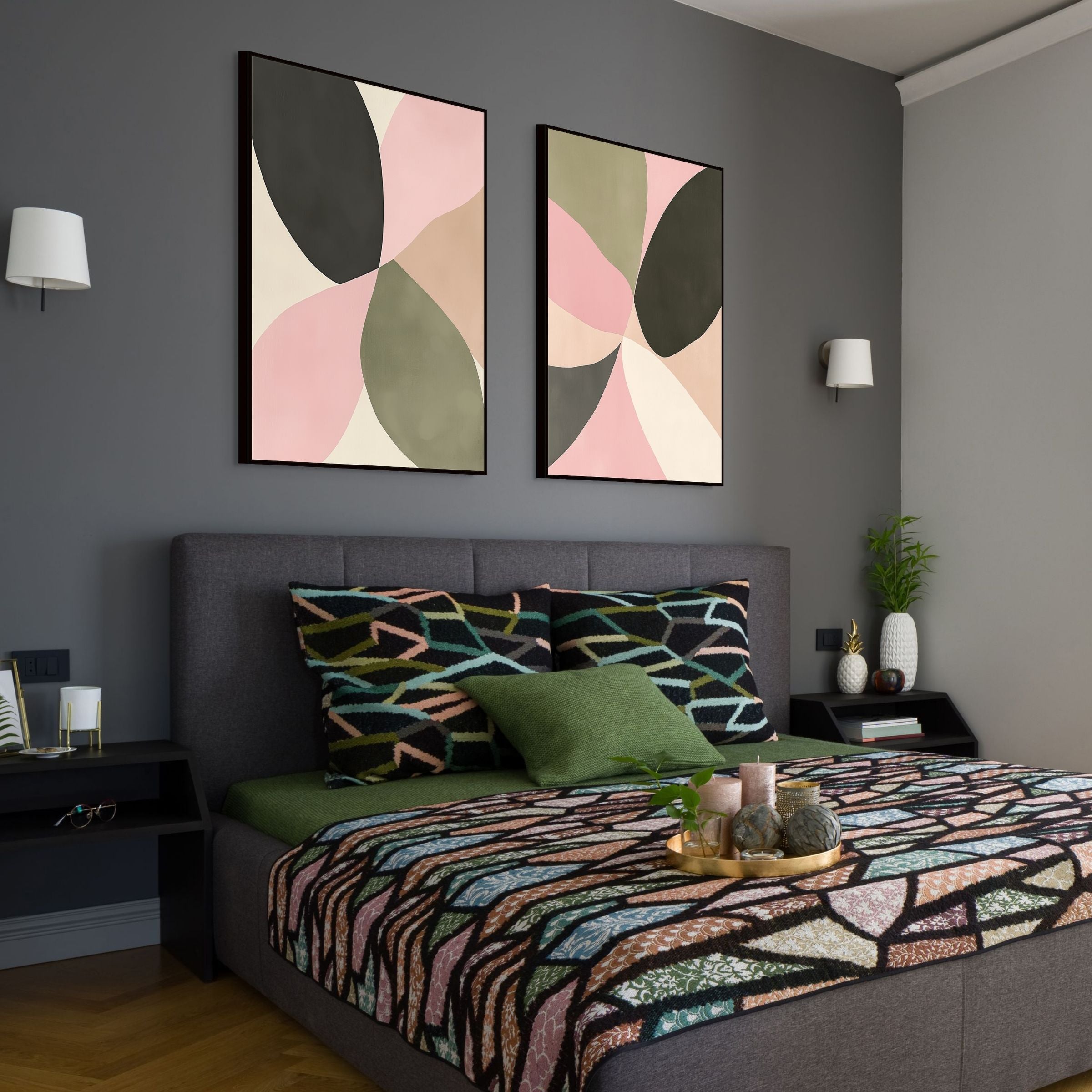 Abstract Florals