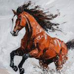 Animal hand-painted wall art collection