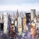 Cityspace hand-painted wall art collection 