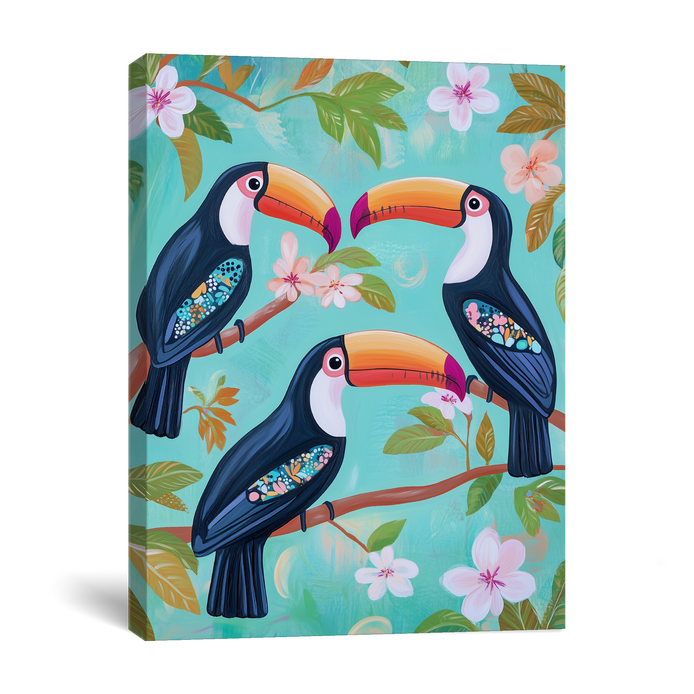 toucan-trio-hand-painted-wall-art_09_3x4-vertical-main-image