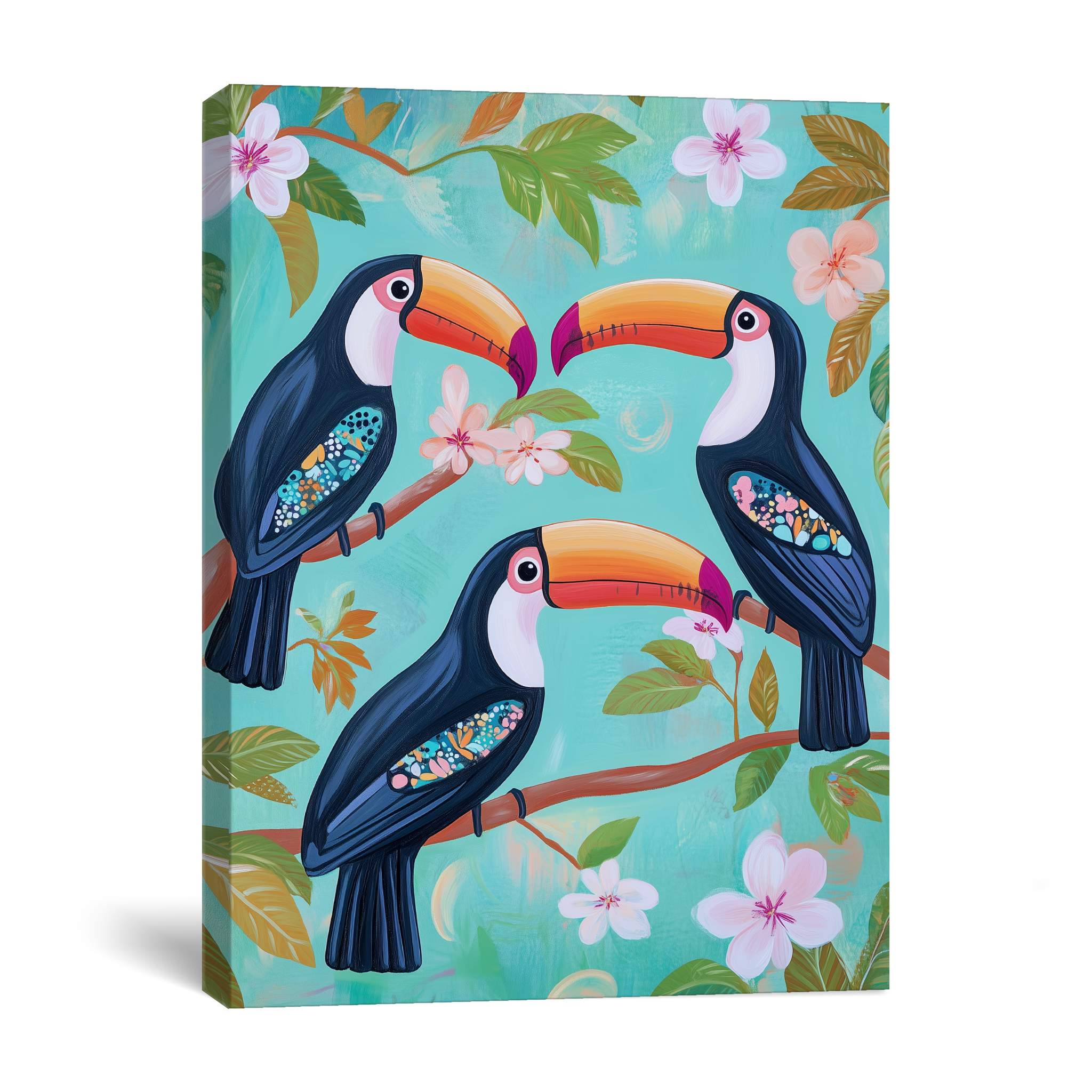 toucan-trio-hand-painted-wall-art_09_3x4-vertical-main-image