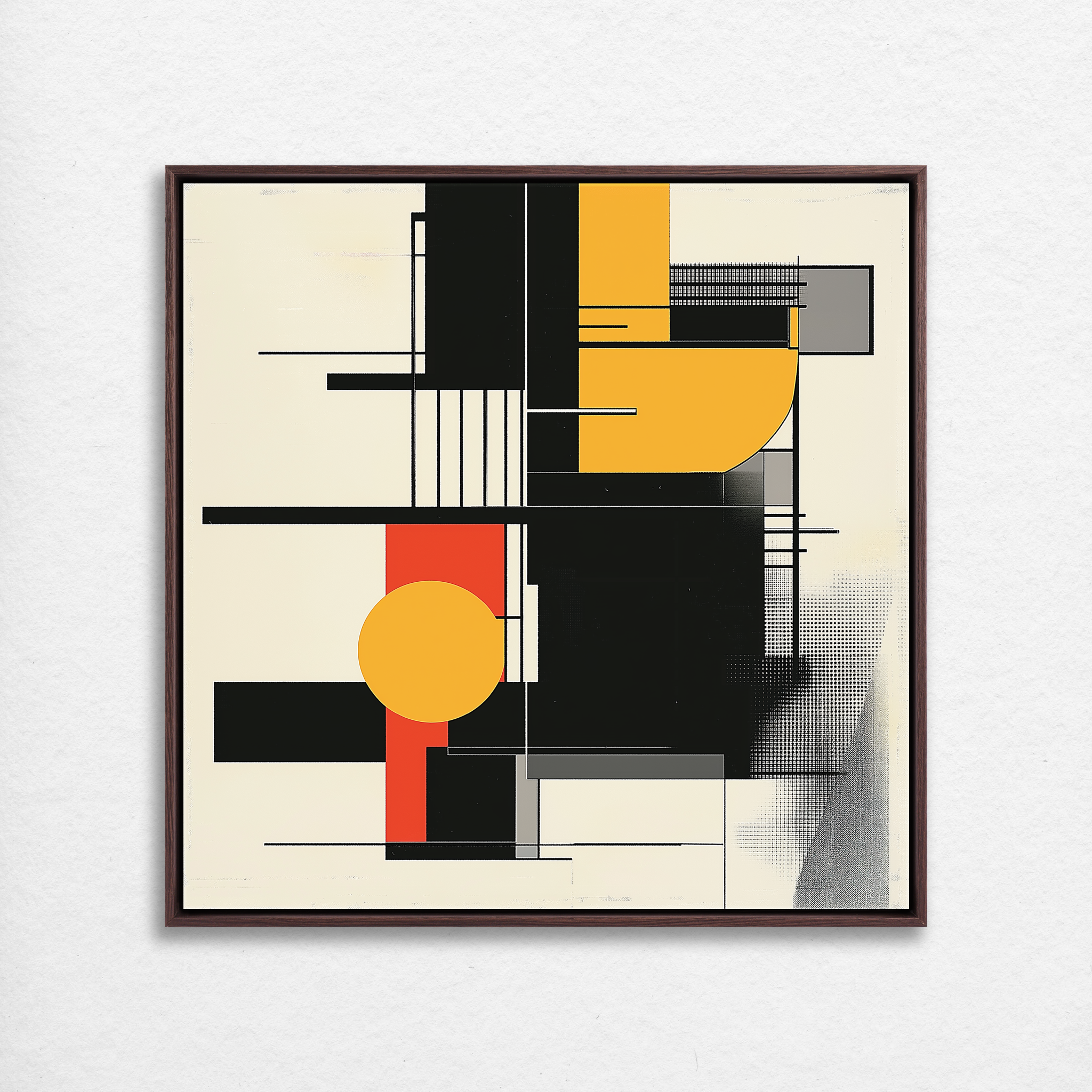 Between Shapes – Wall Art, Hand-Painted in Oil
