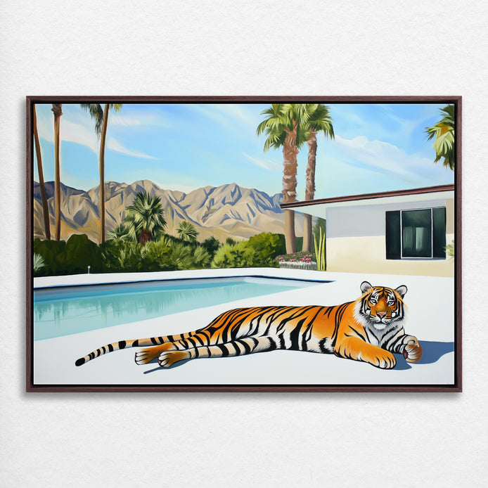 D0016-lazy-lounge-hand-painted-wall-art_01_3x2-horizontal-frame-walnut.psd