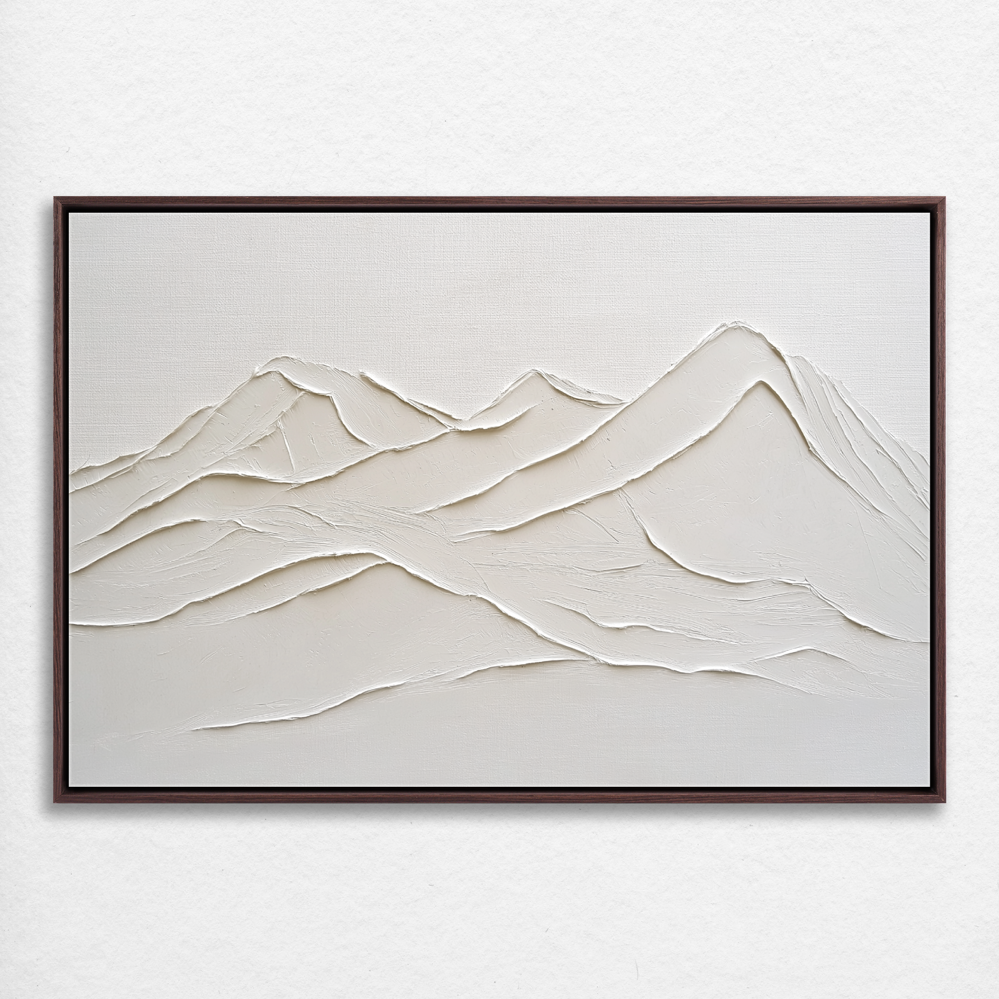D0028-snowy-mountains-hand-painted-wall-art-horizontal_11_3x2-horizontal-frame-walnut.psd