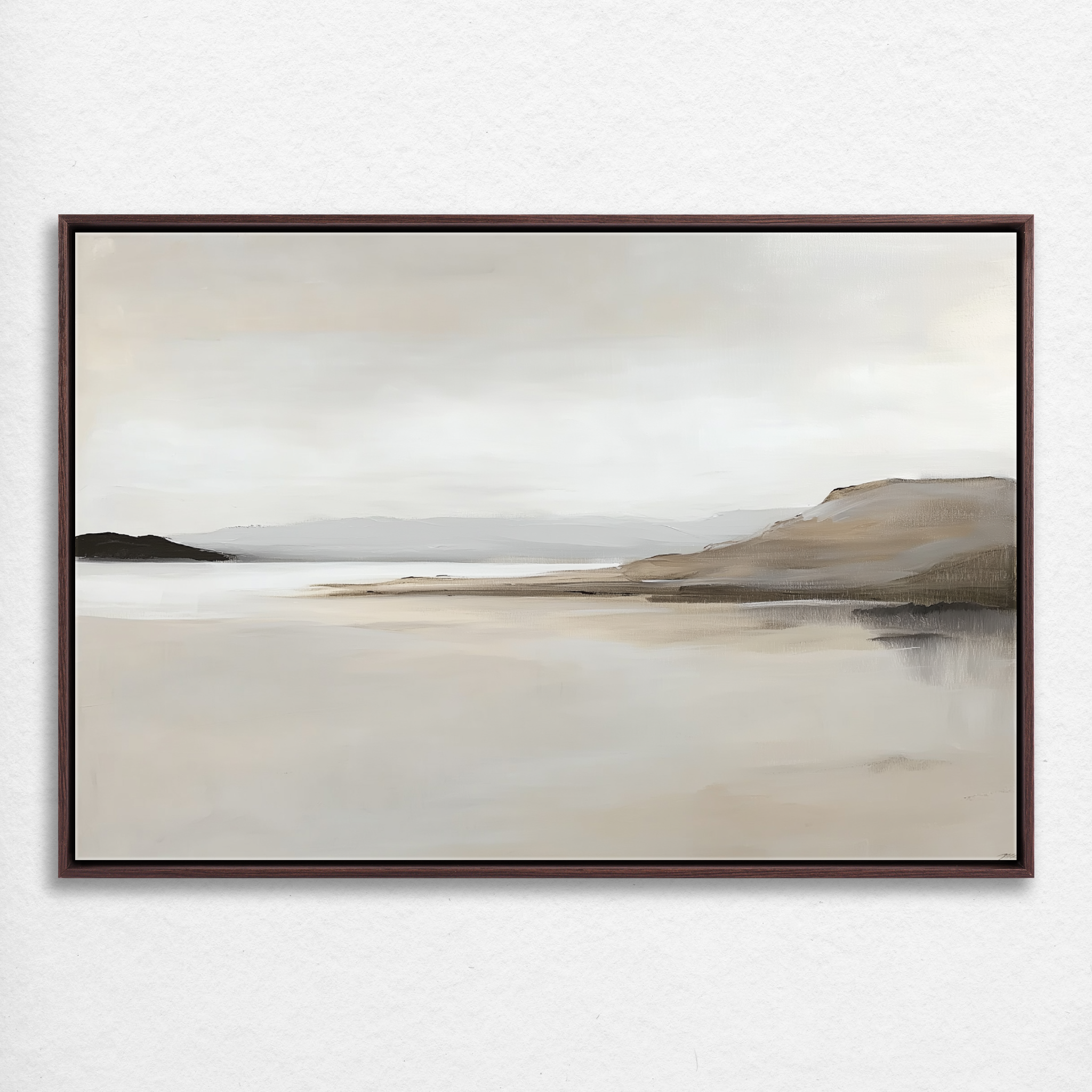 D0031-a-moment-alone-hand-painted-wall-art-horizontal_14_3x2-horizontal-frame-walnut.psd