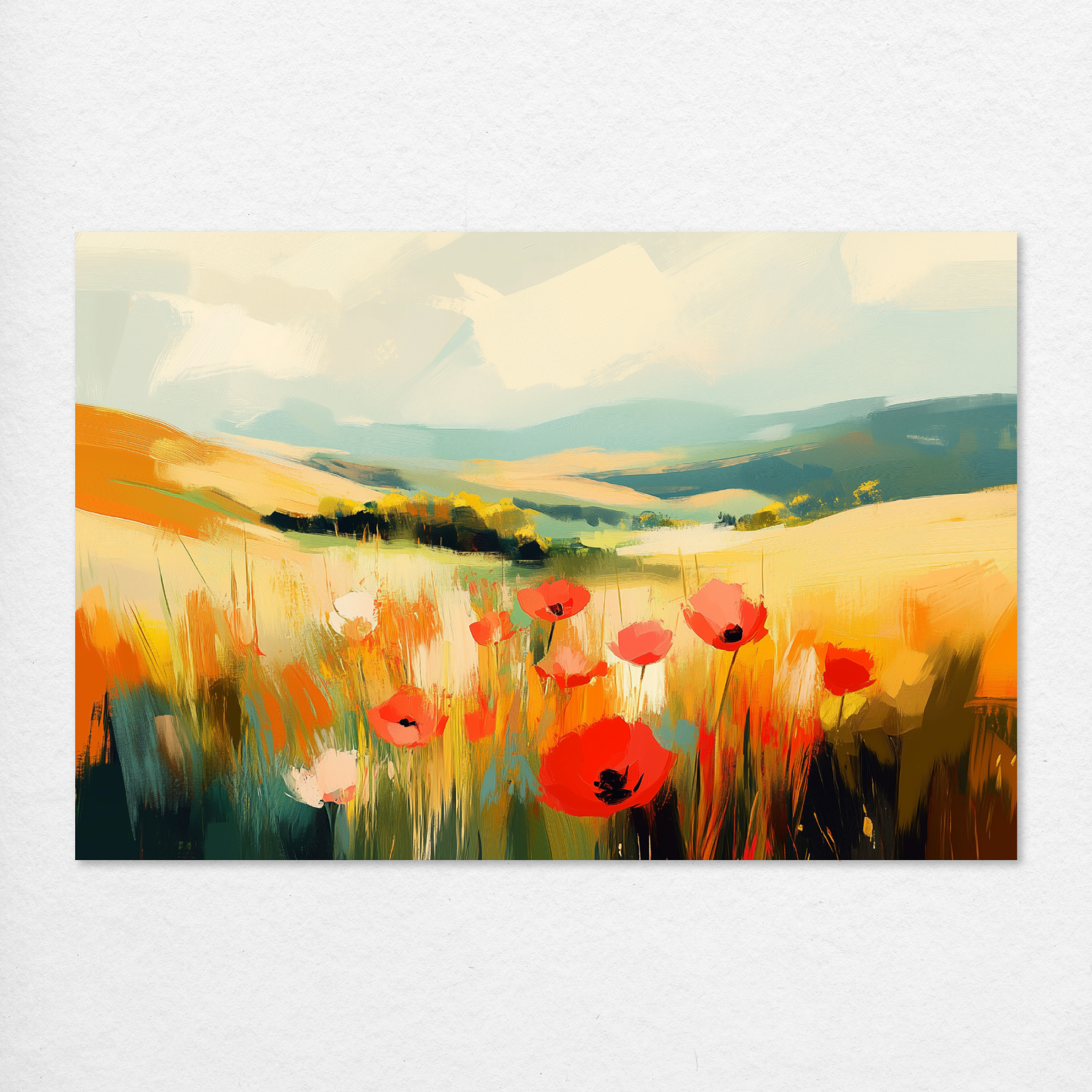 Blooming Poppies