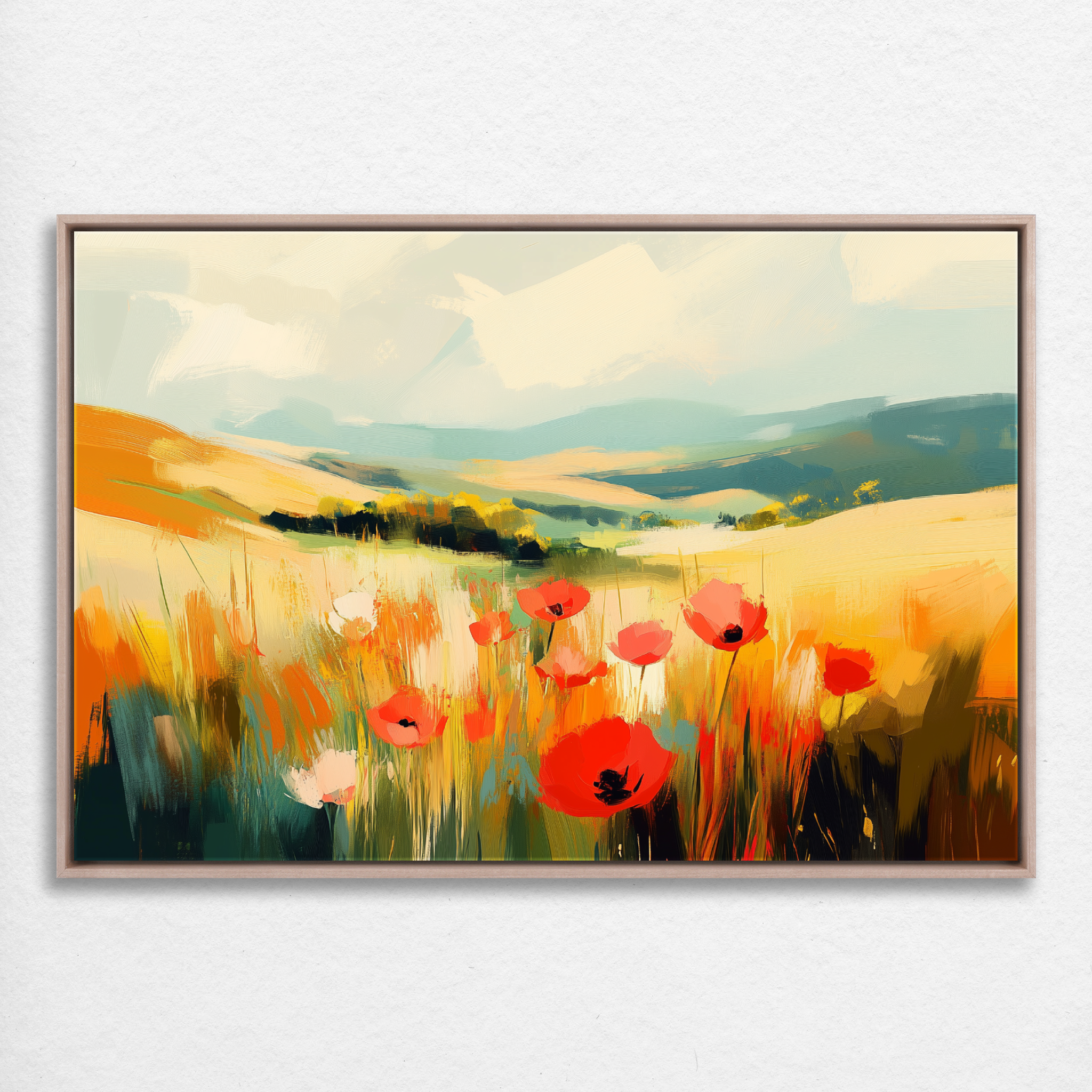 Blooming Poppies