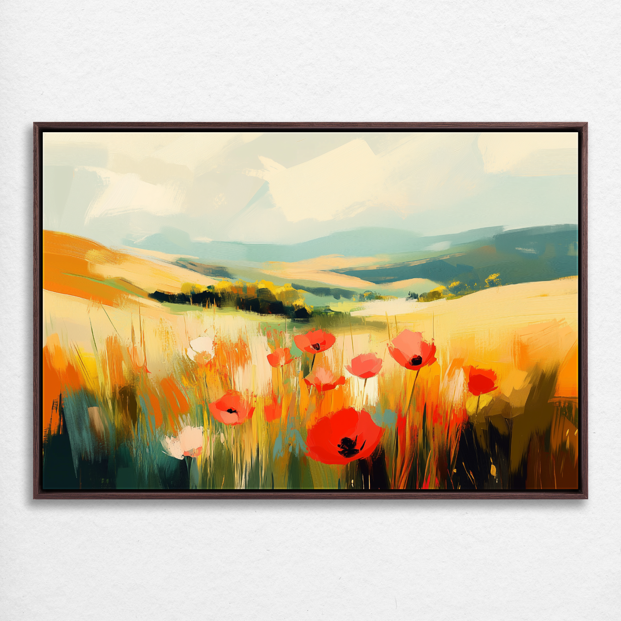 Blooming Poppies