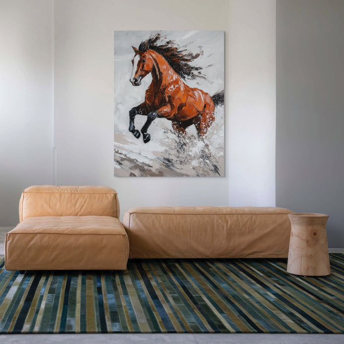 D0041-wild-spirit-hand-painted-wall-art-living-room-image