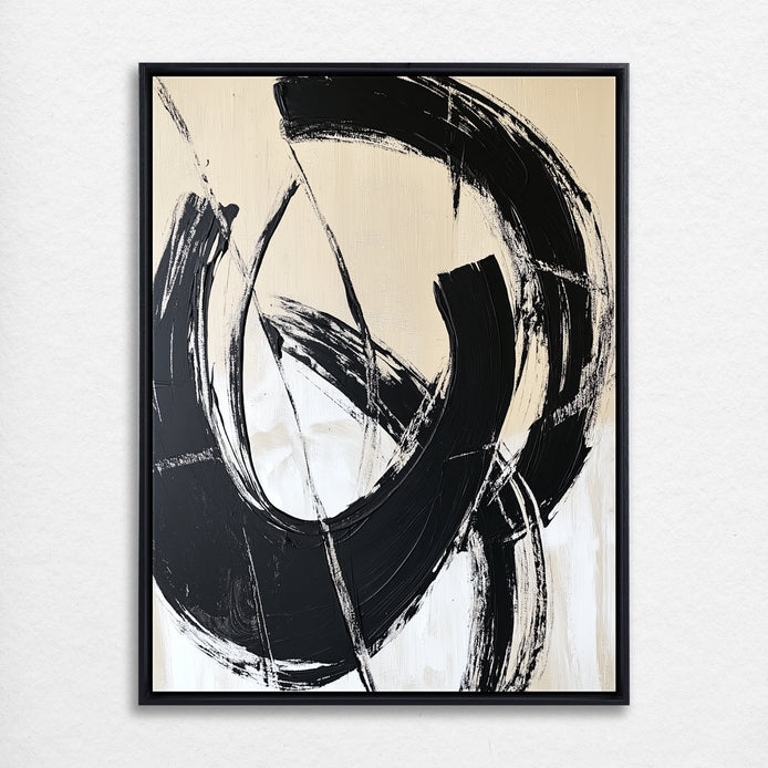 D0043-unchained-hand-painted-wall-art_05_3x4-vertical-frame-black.psd