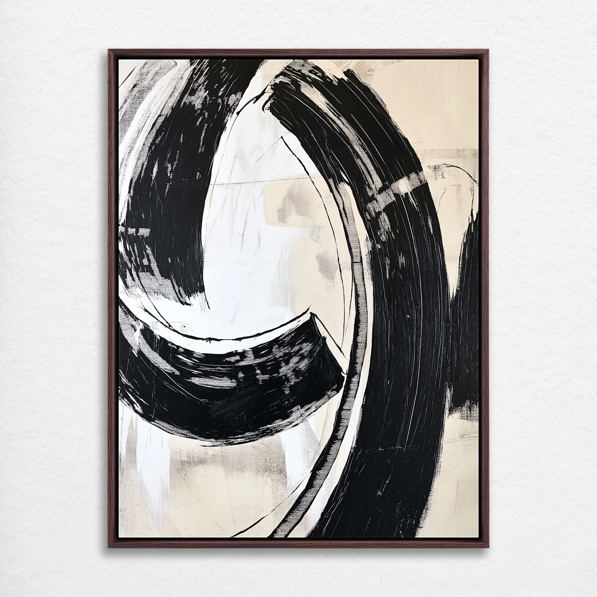 D0044-unlinked-hand-painted-wall-art_06_3x4-vertical-frame-walnut.psd