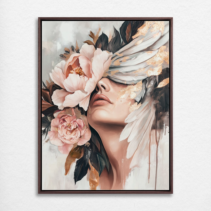D0045-masquerade-ball-hand-painted-wall-art_07_3x4-vertical-frame-walnut.psd