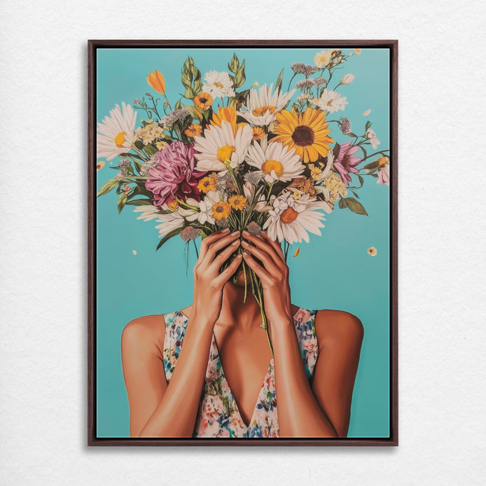D0046-a-sweet-bouquet-hand-painted-wall-art_08_3x4-vertical-frame-walnut.psd