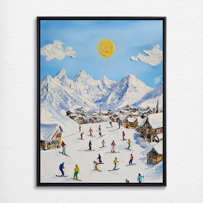 D0054-ski-vacation-hand-painted-wall-art_14_3x4-vertical-frame-black.psd