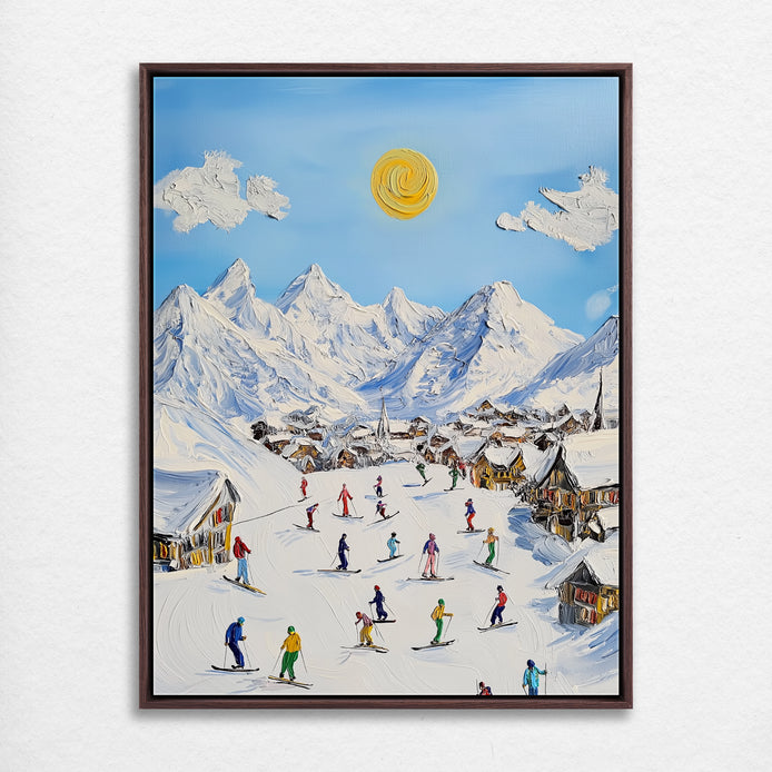 D0054-ski-vacation-hand-painted-wall-art_14_3x4-vertical-frame-walnut.psd