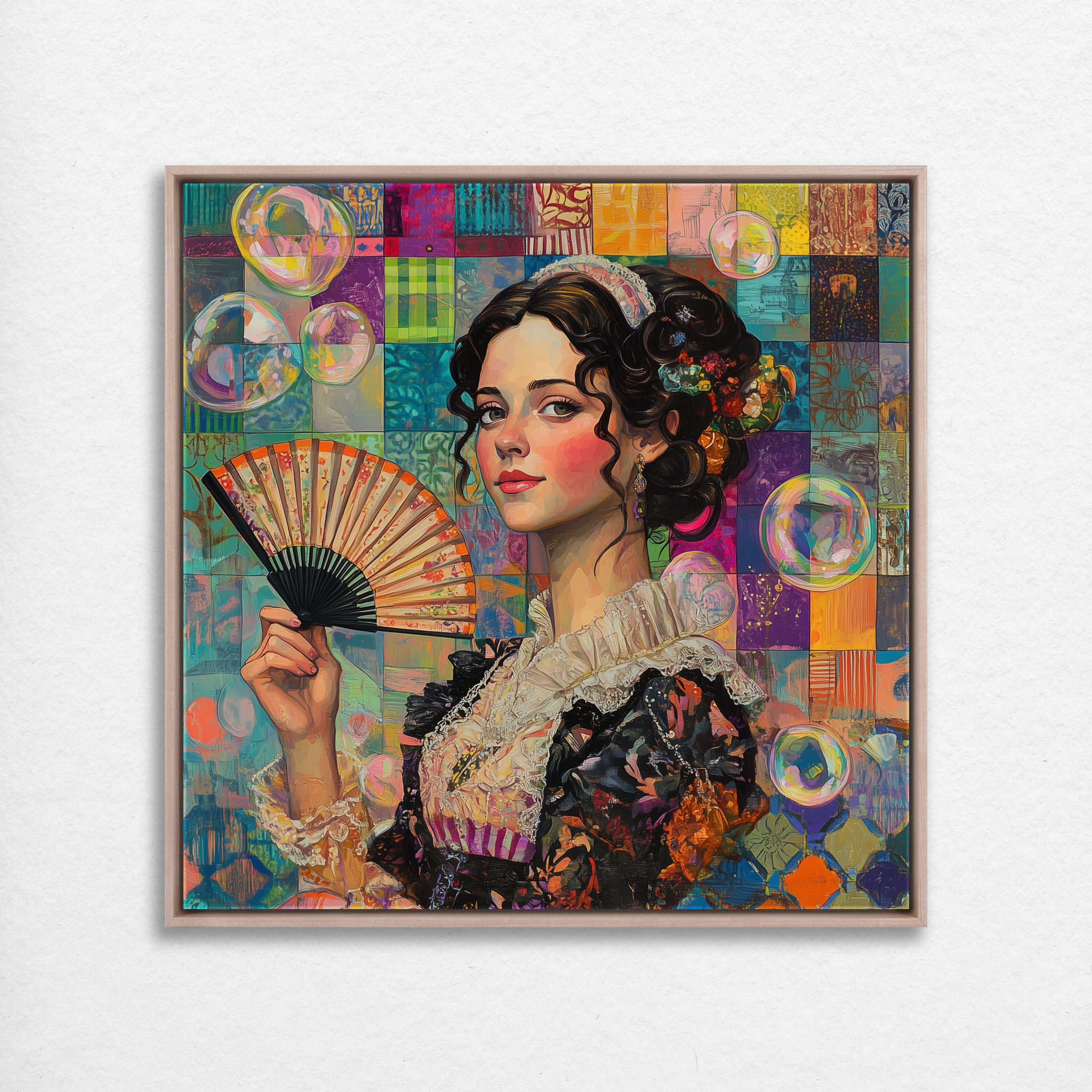 D0078-blushing-bubbles-hand-painted-wall-art_16_1x1-square-frame-natural.psd
