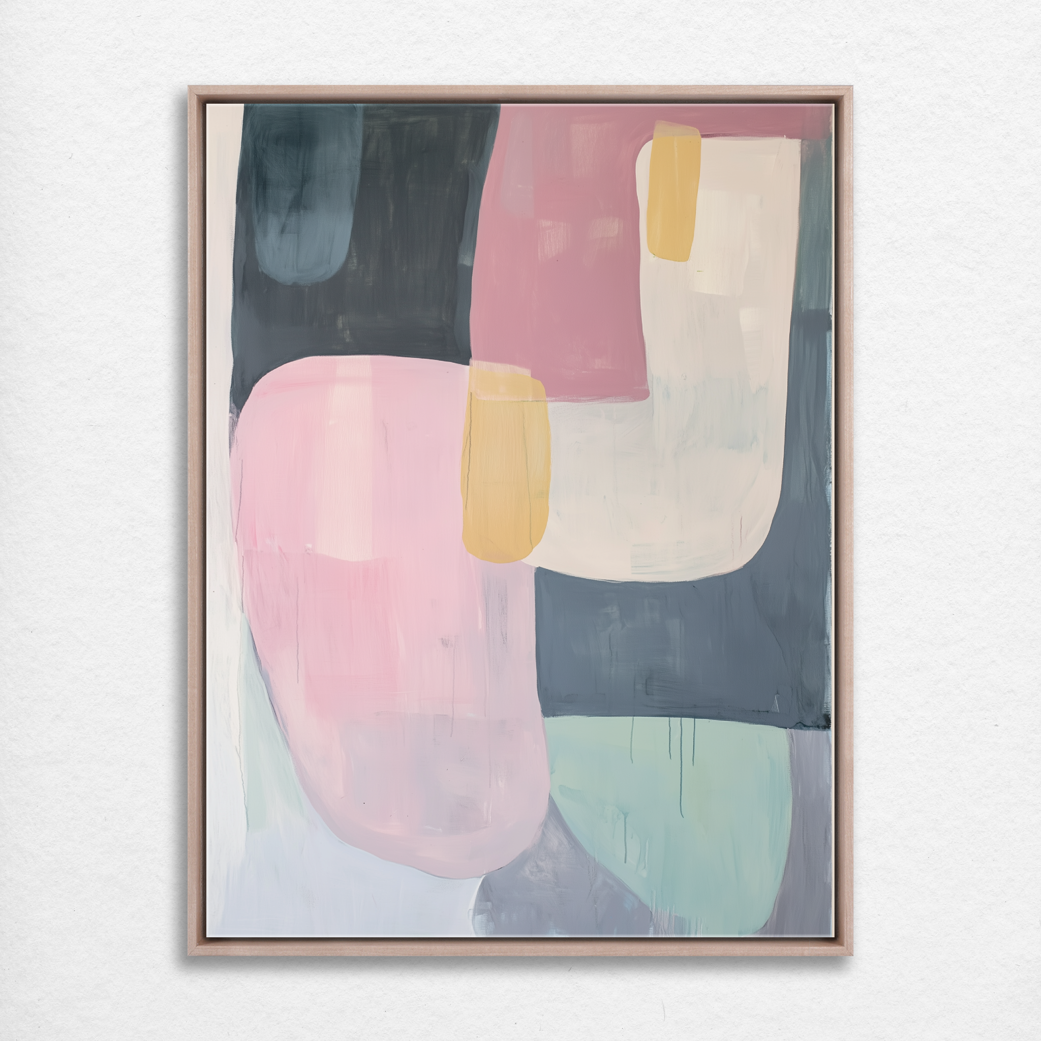 D0088-pink-lemonade-hand-painted-wall-art_29_3x4-vertical-frame-natural.psd