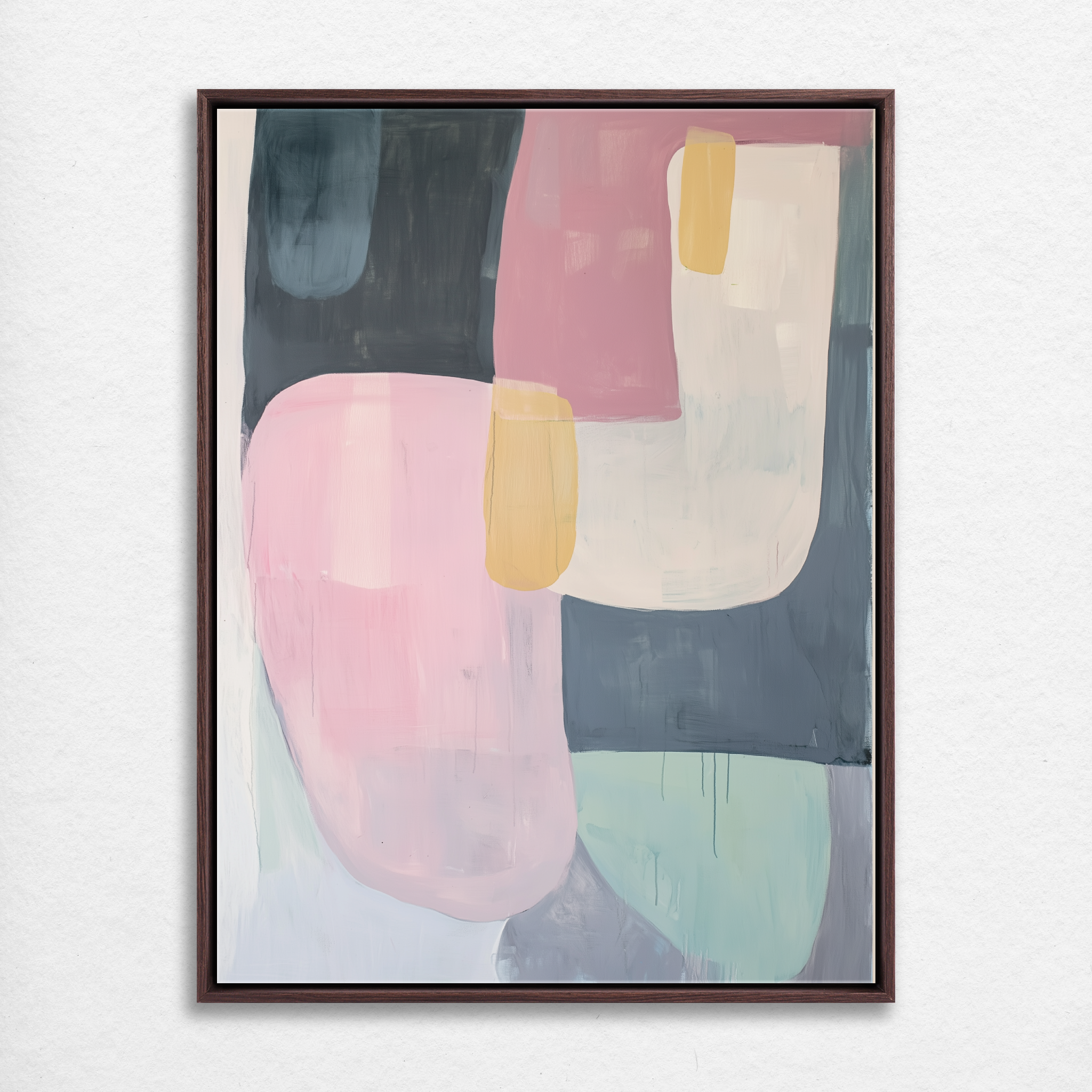 D0088-pink-lemonade-hand-painted-wall-art_29_3x4-vertical-frame-walnut.psd