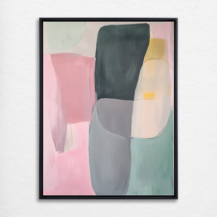 D0089-pink-champagne-hand-painted-wall-art_30_3x4-vertical-frame-black.psd