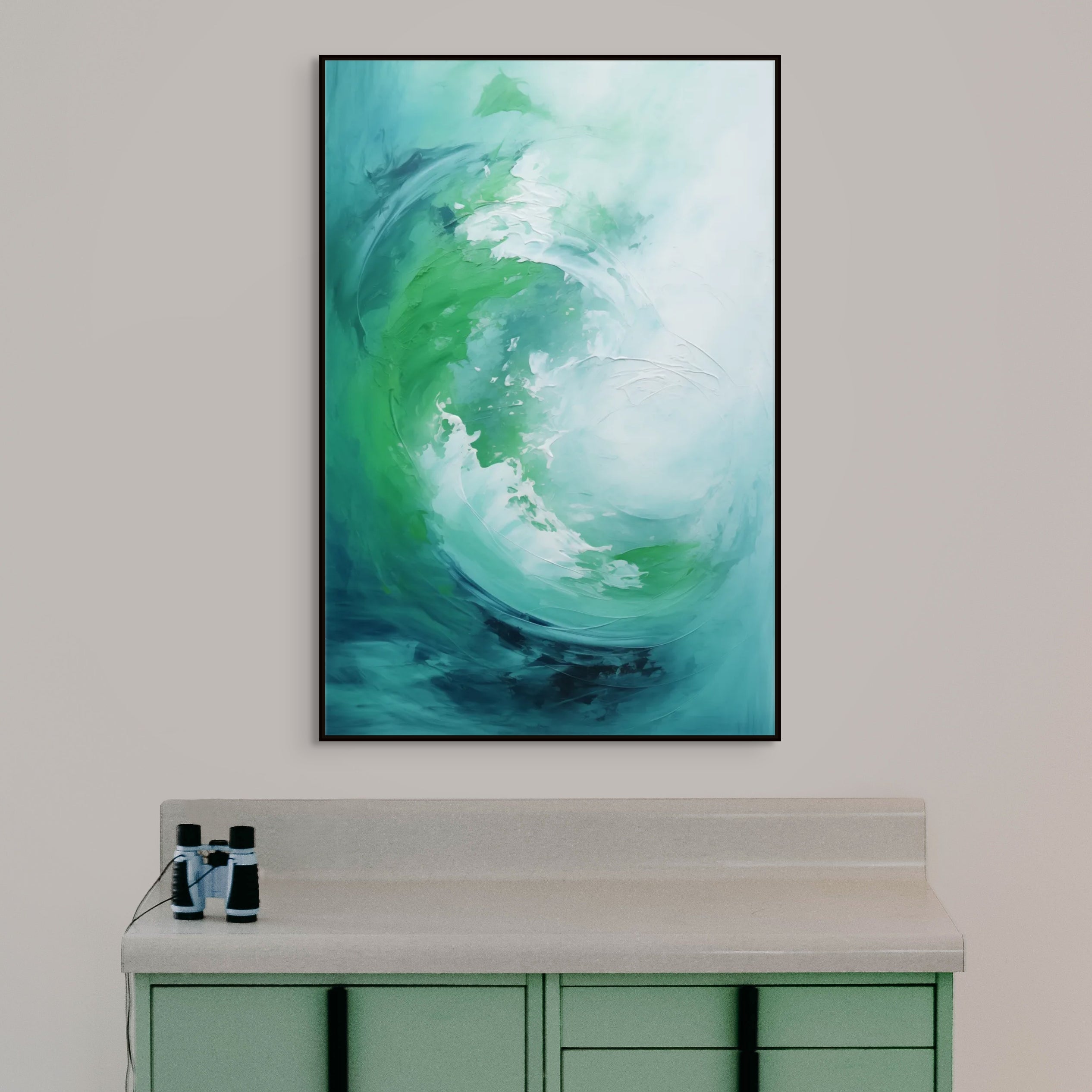 D0092-ethereal-currents-hand-painted-wall-art-hallway-room-image-room-f-black