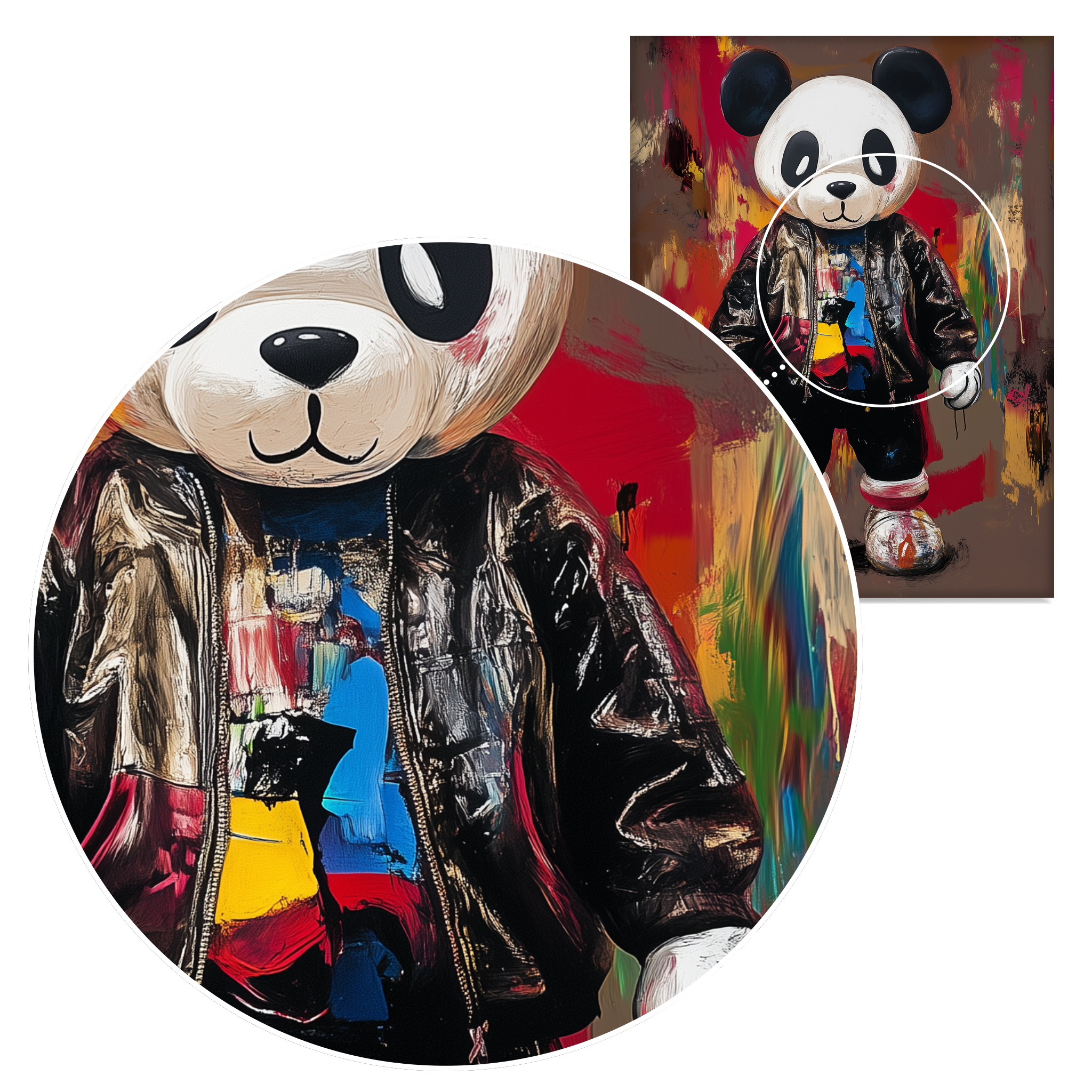 D0094-urban-panda-hand-painted-wall-art_0_3x4-vertical-zoom-image