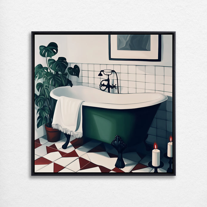 D0098-vintage-soak-hand-painted-wall-art_19_1x1-square-frame-black.psd