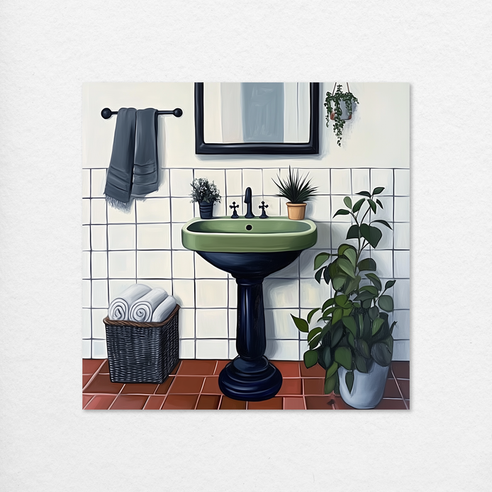 Botanical Washroom