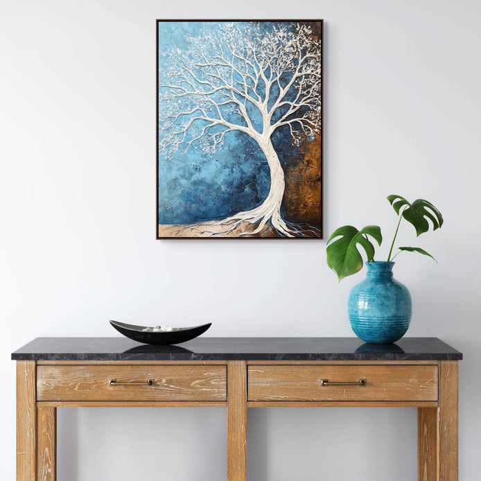 D0100-winter-s-embrace-hand-painted-wall-art-hallway-room-image-room-f-walnut