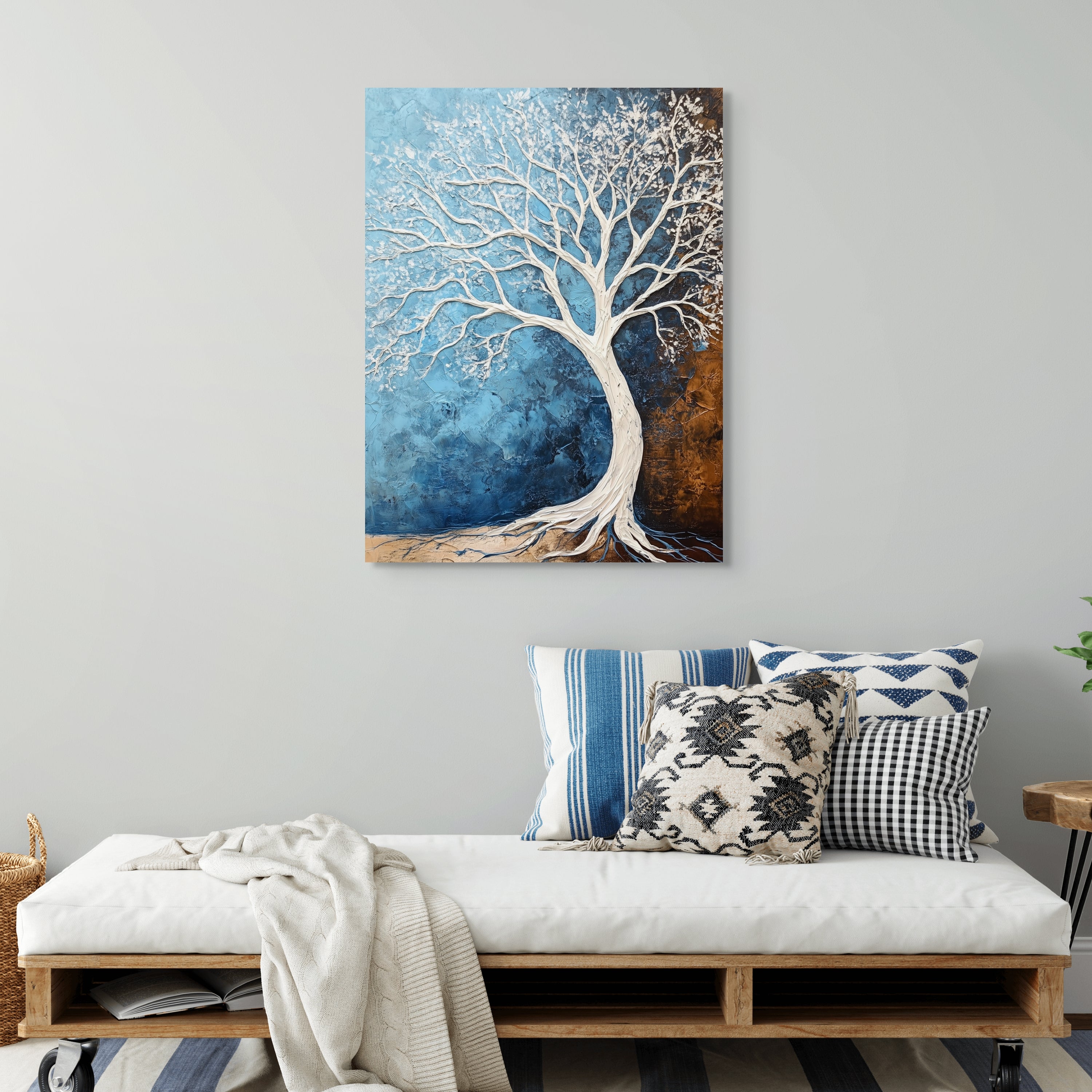 D0100-winter-s-embrace-hand-painted-wall-art-living-room-image