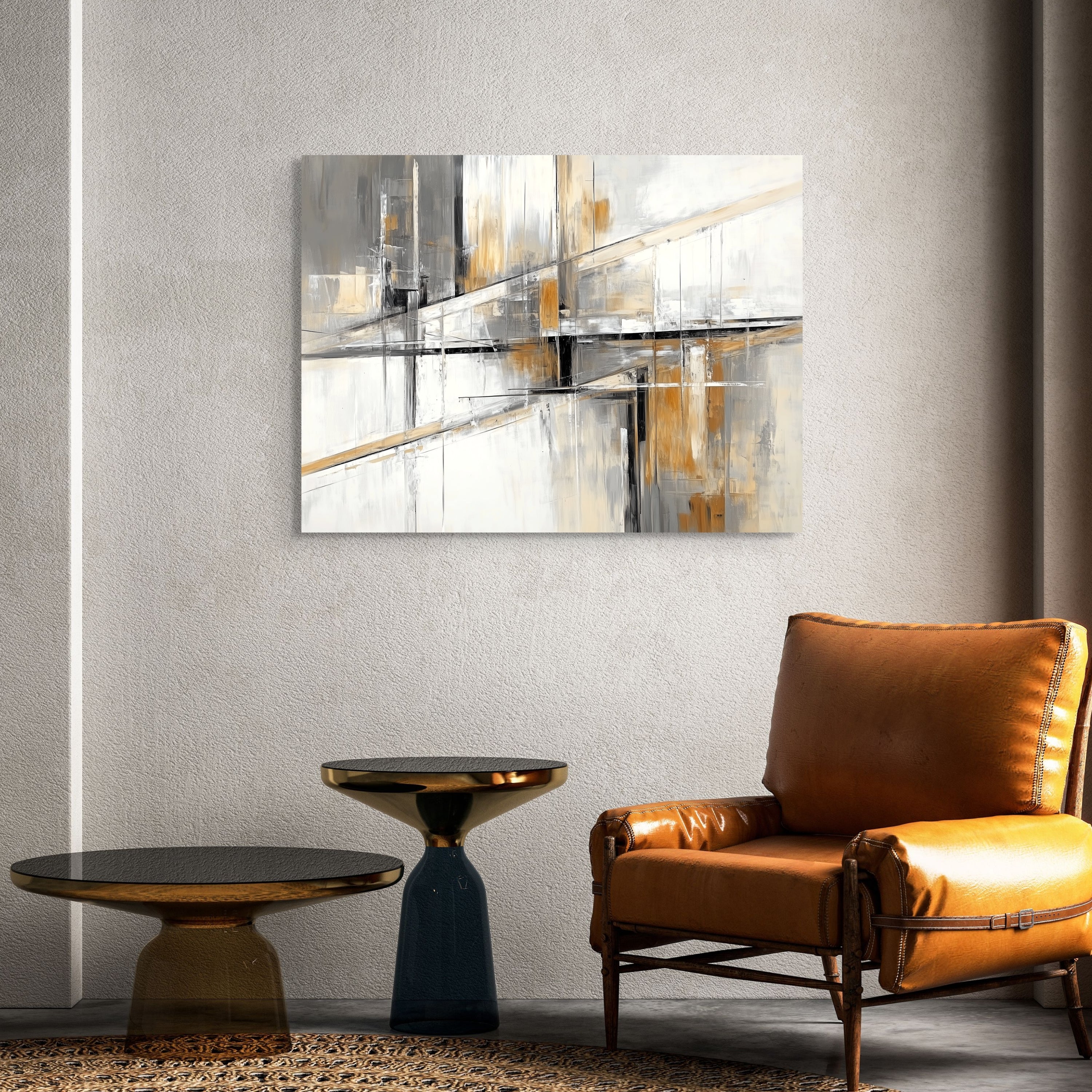 D0103-industrial-symphony-hand-painted-wall-art-living-room-image