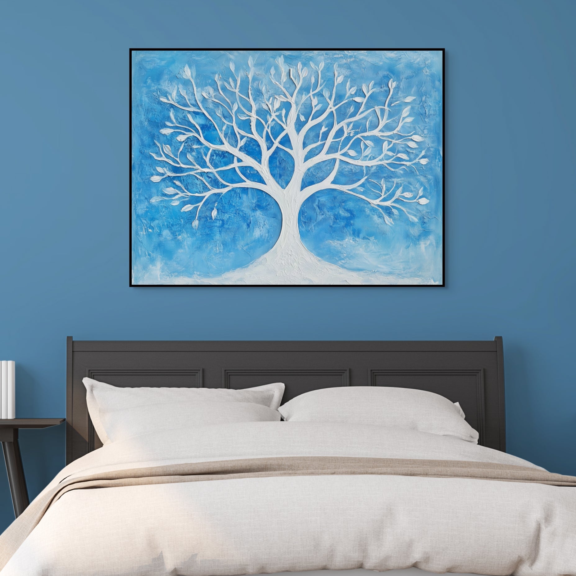 D0104-winters-bloom-hand-painted-wall-art-bed-room-image-room-f-black