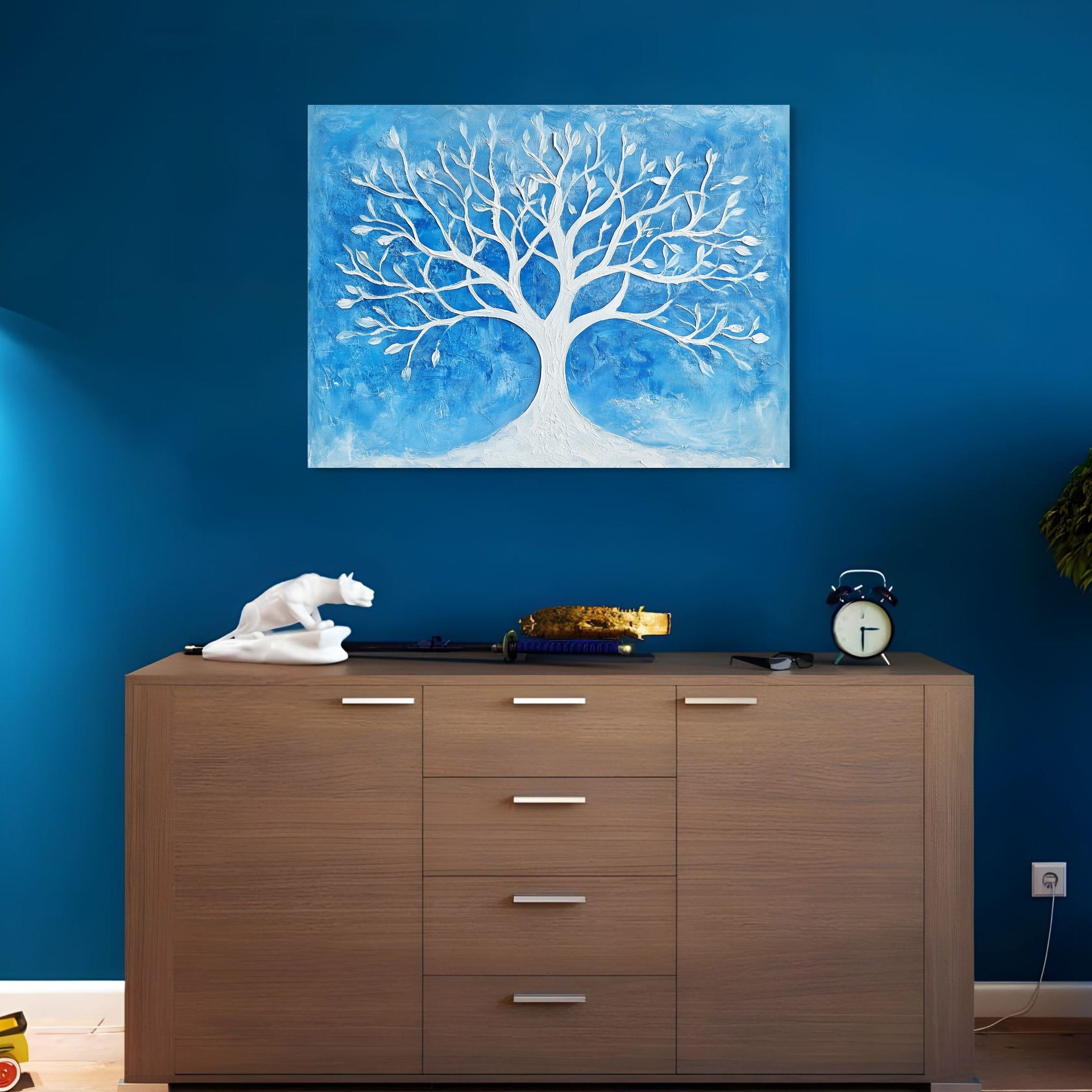D0104-winters-bloom-hand-painted-wall-art-hallway-room-image