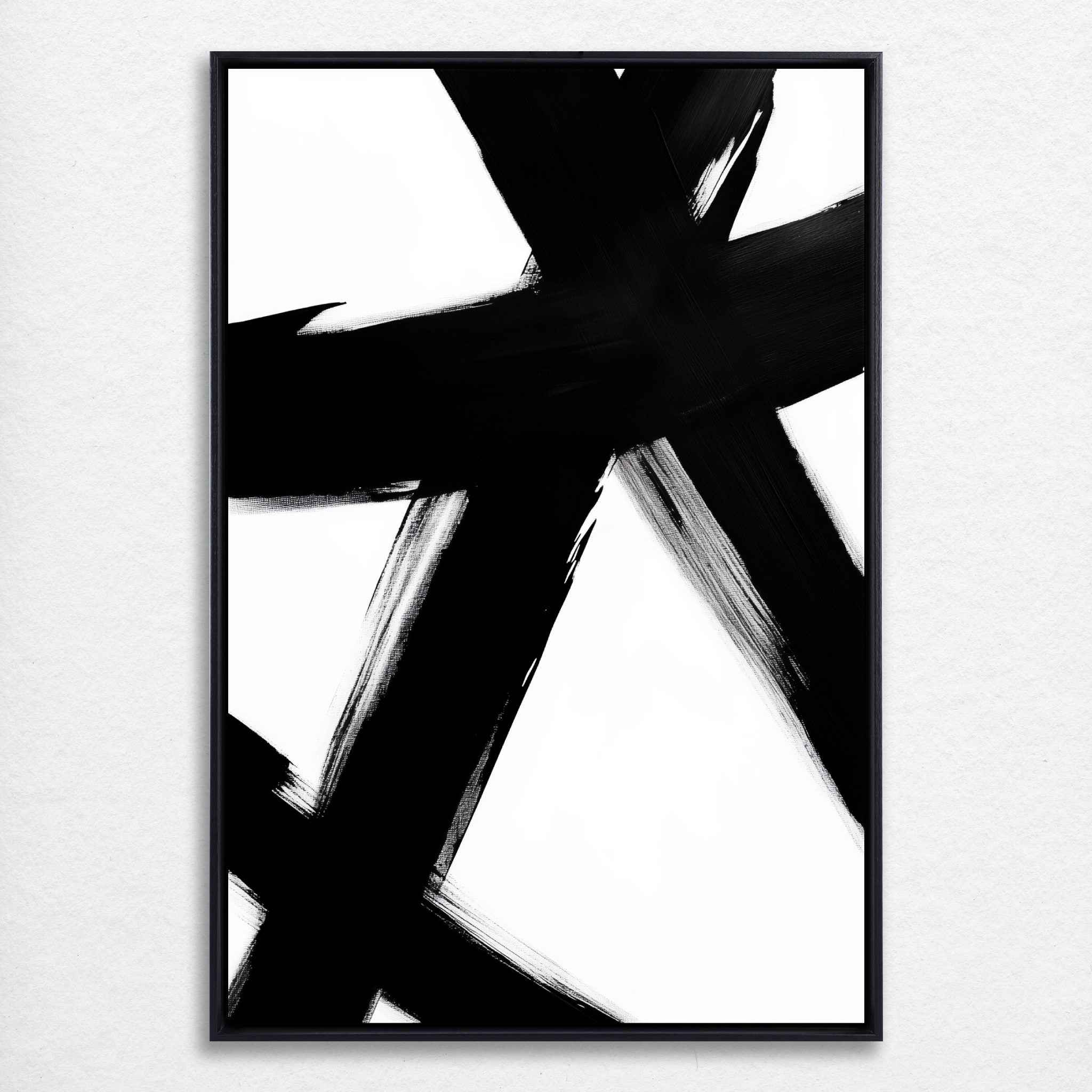D0118-monochrome-intersection-hand-painted-wall-art_3_2x3-vertical-frame-black.psd