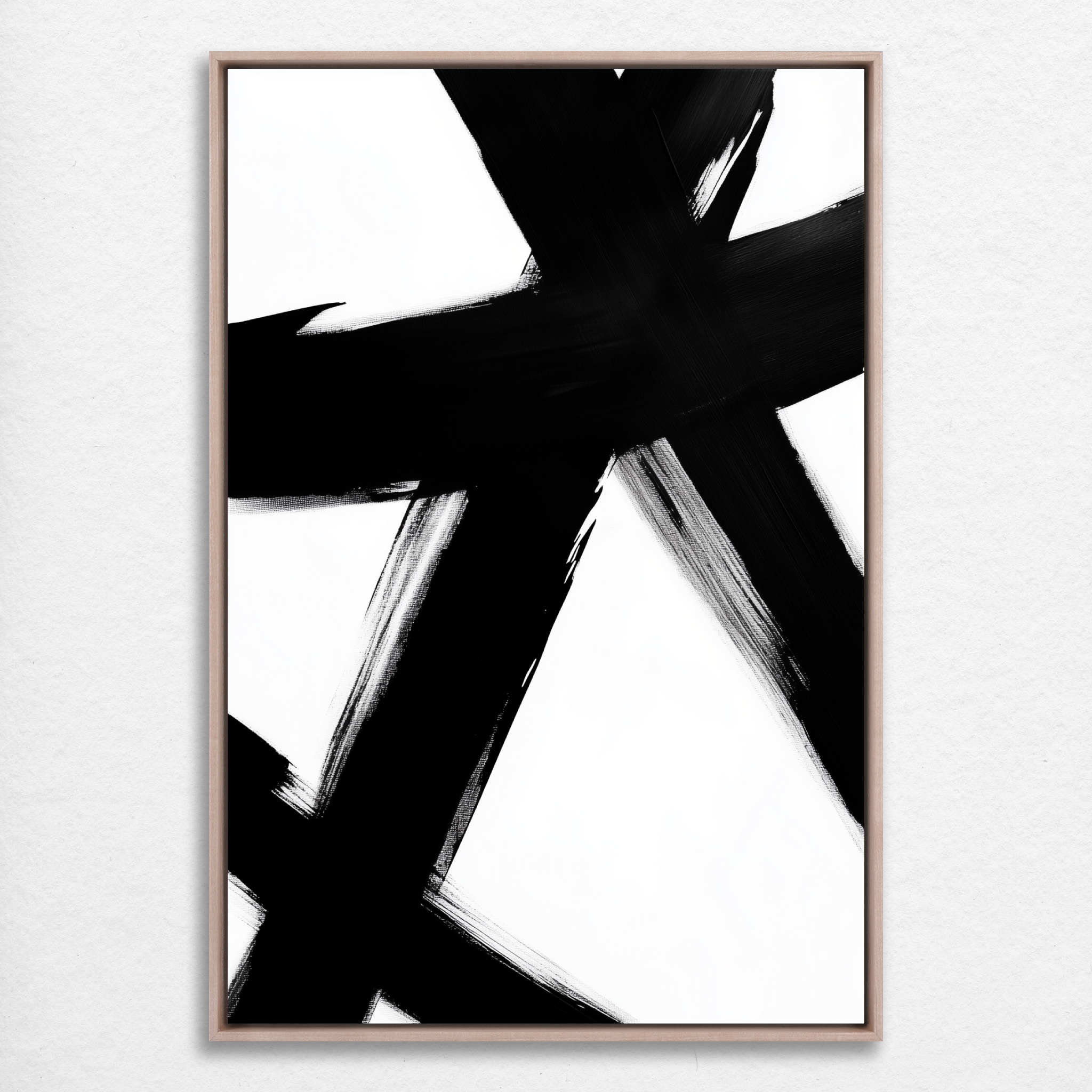 D0118-monochrome-intersection-hand-painted-wall-art_3_2x3-vertical-frame-natural.psd