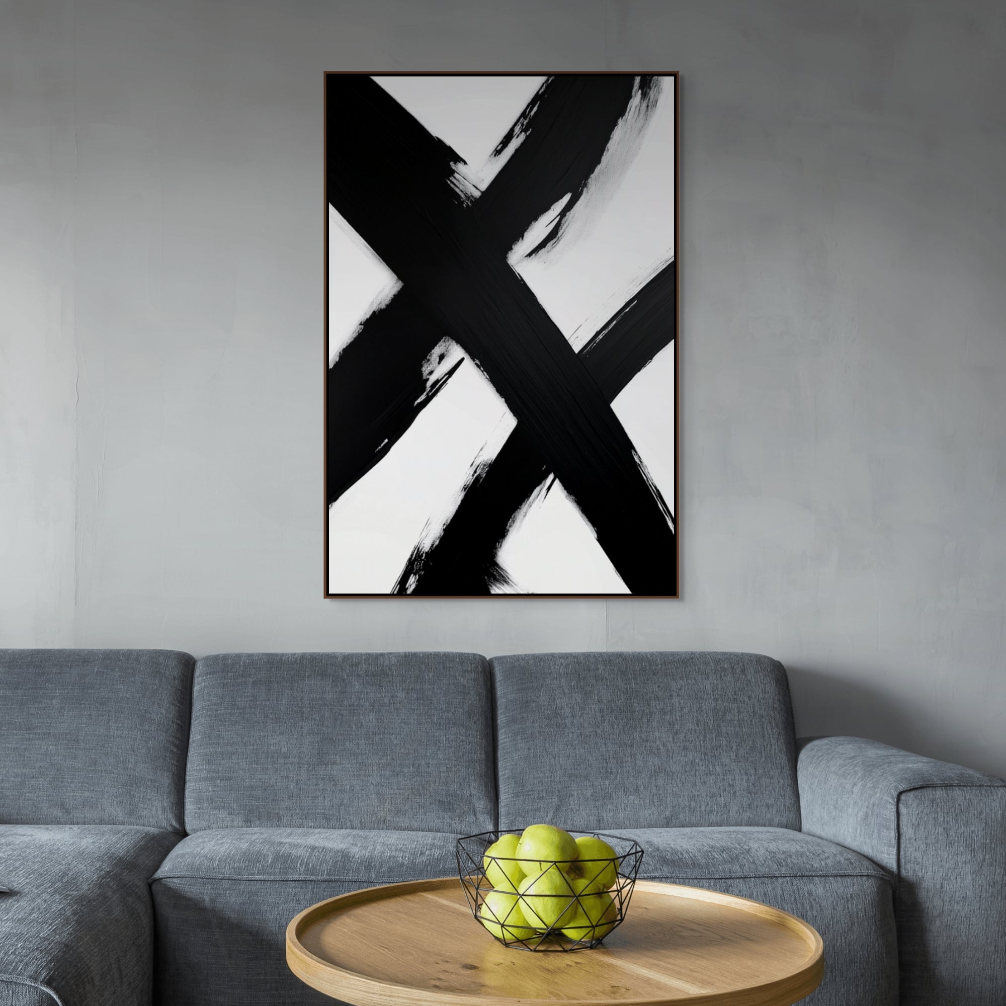 D0119-crossing-paths-hand-painted-wall-art-living-room-image-room-f-walnut