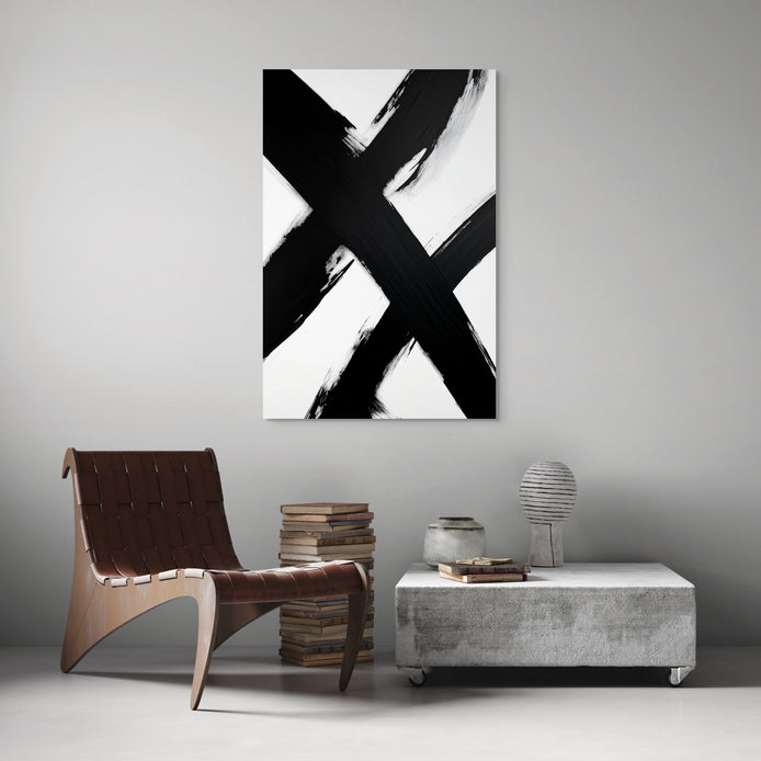 D0119-crossing-paths-hand-painted-wall-art-office-room-image