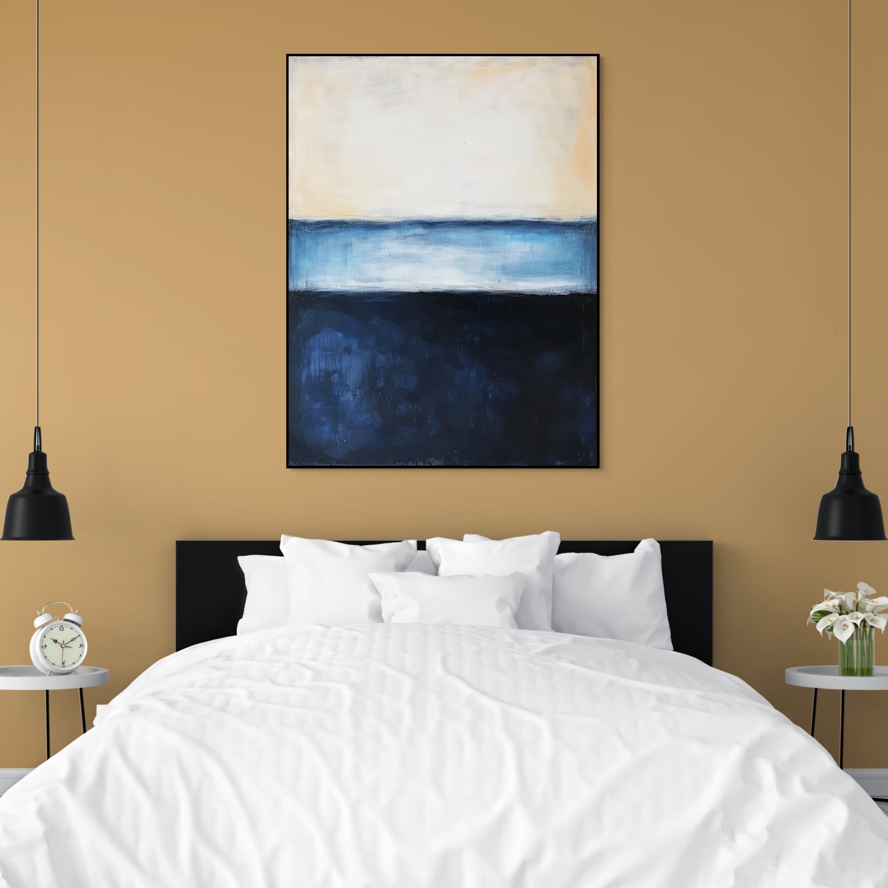 D0120-horizon-in-solitude-hand-painted-wall-art-bed-room-image-room-f-black