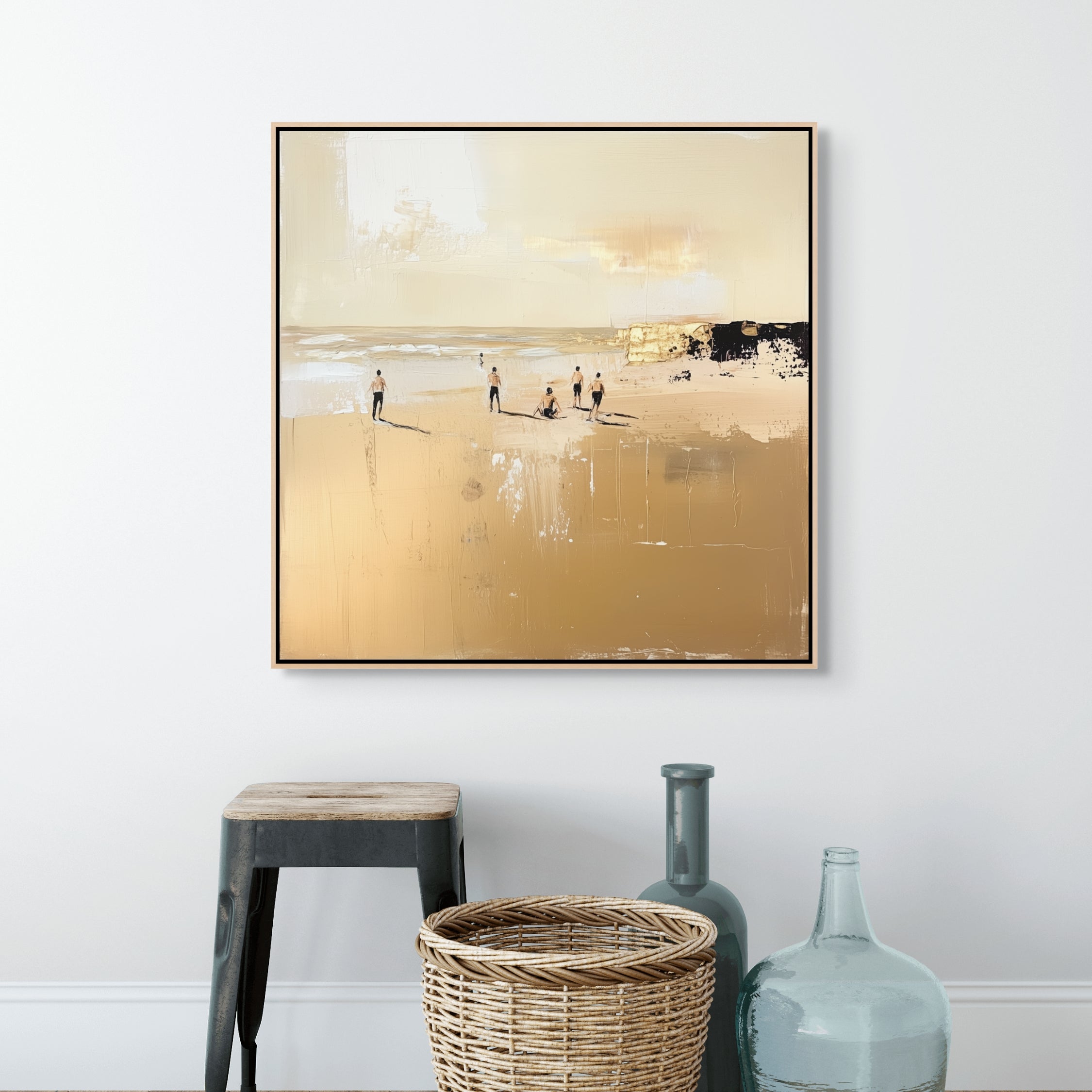 D0132-a-day-off-hand-painted-wall-art-hallway-room-image-room-f-natural