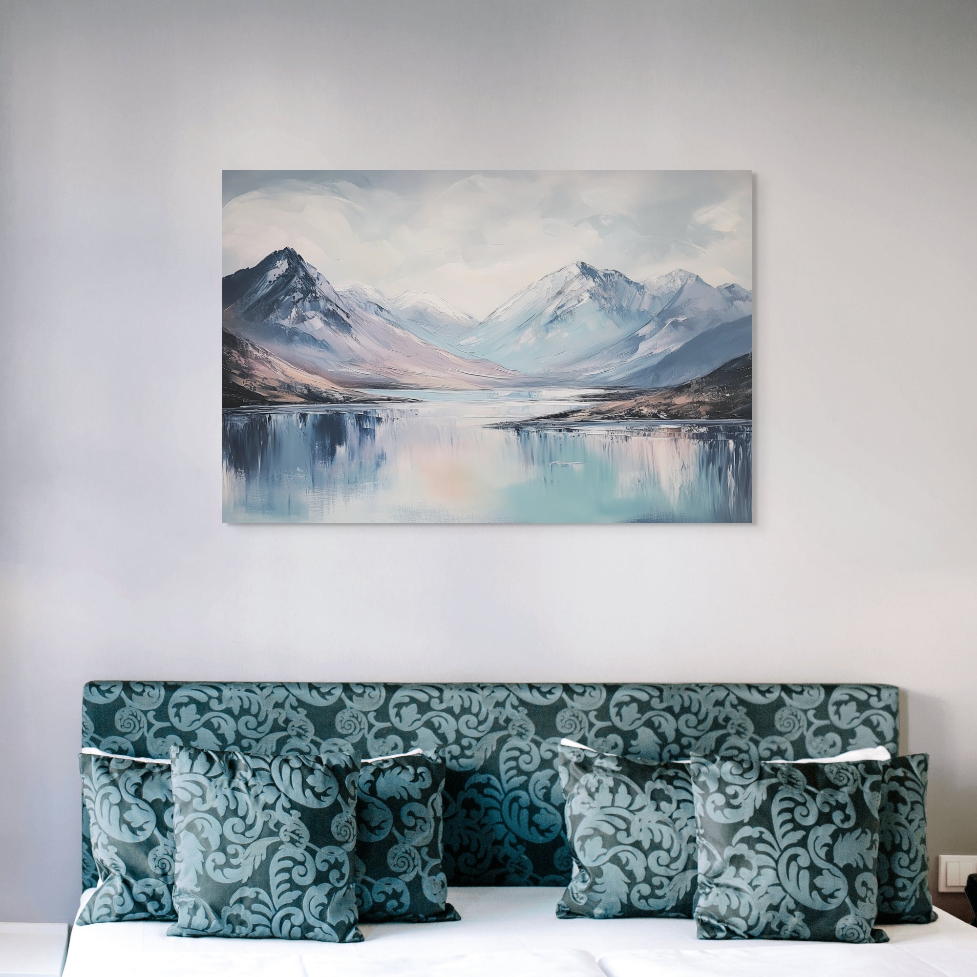 D0139-iced-solitude-hand-painted-wall-art-living-room-image