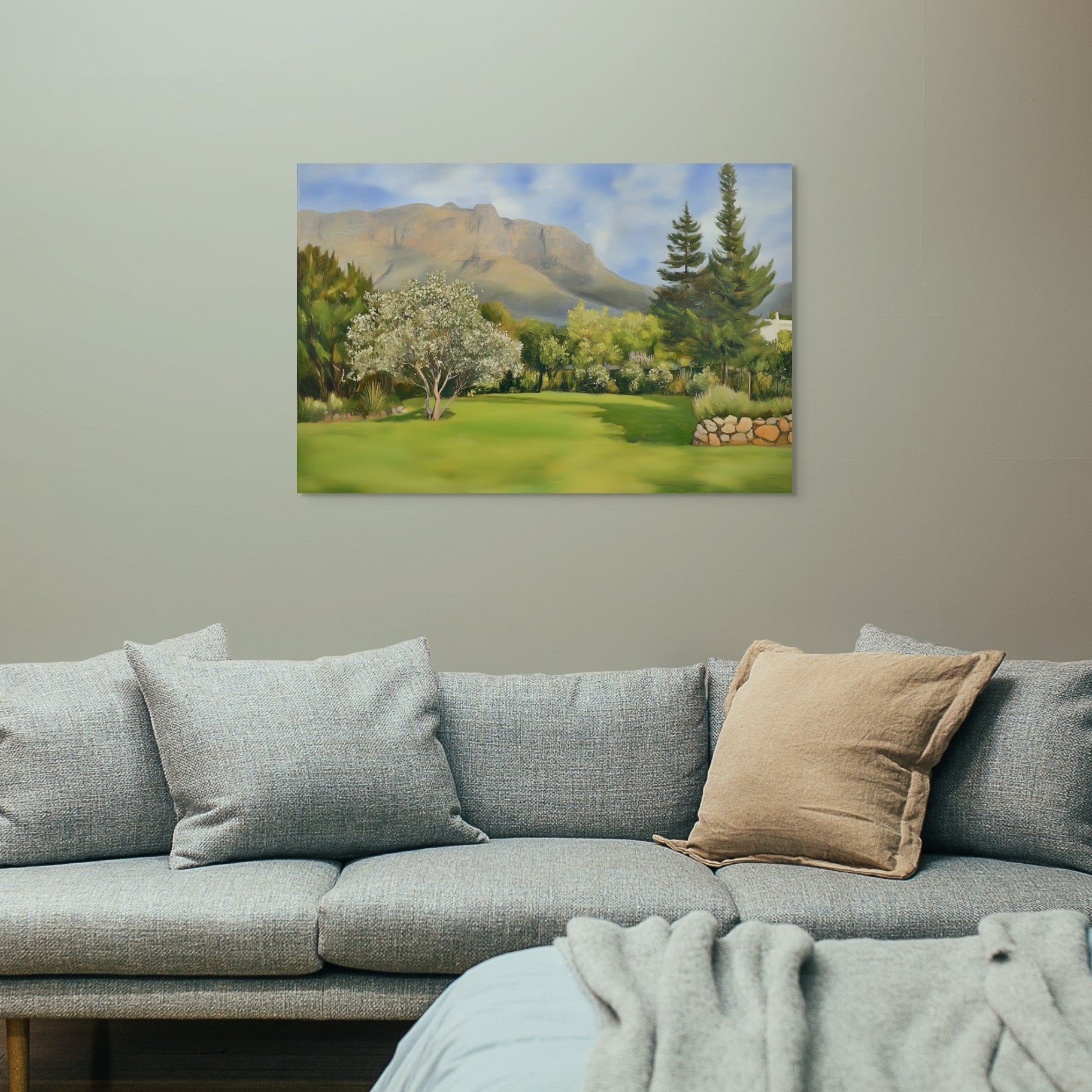 D0140-campsite-dreams-hand-painted-wall-art-living-room-image