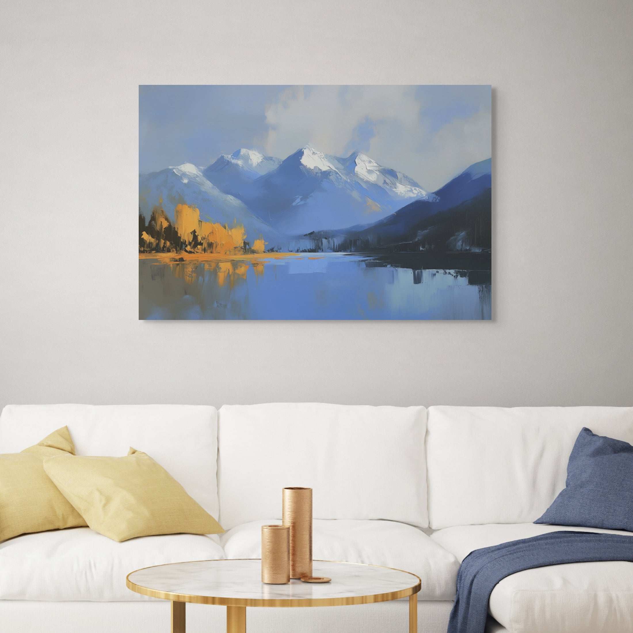 D0141-winter-break-hand-painted-wall-art-living-room-image
