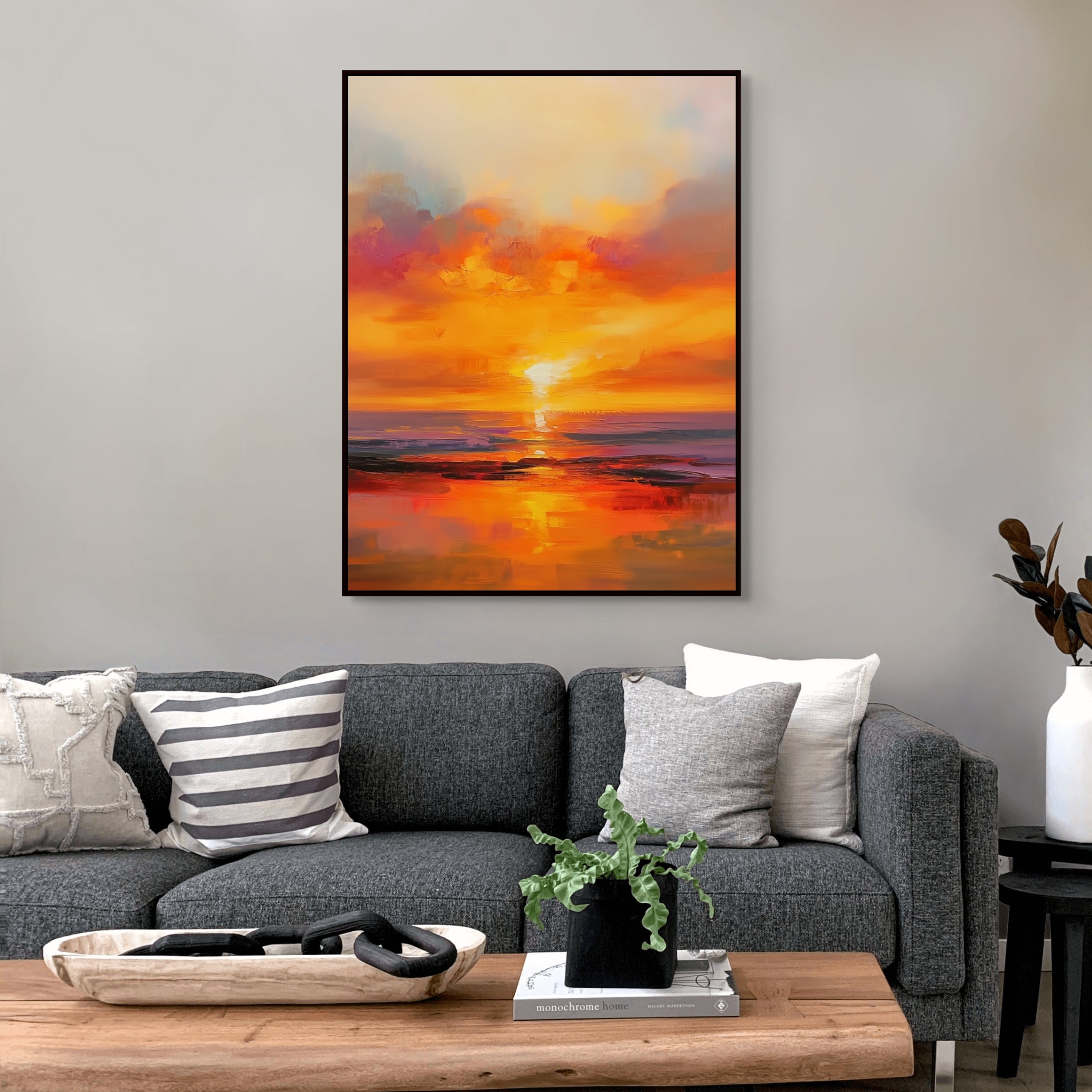 D0144-skies-of-fire-hand-painted-wall-art-lounge-room-image
