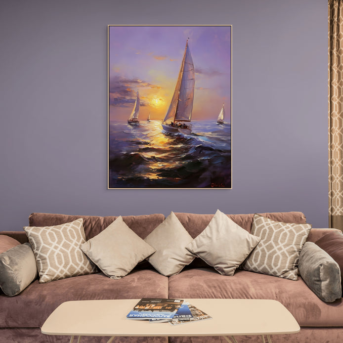 D0145-setting-sailors-hand-painted-wall-art-living-room-image-room-f-natural