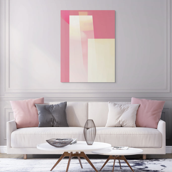 D0147-pink-perfume-hand-painted-wall-art-living-room-image