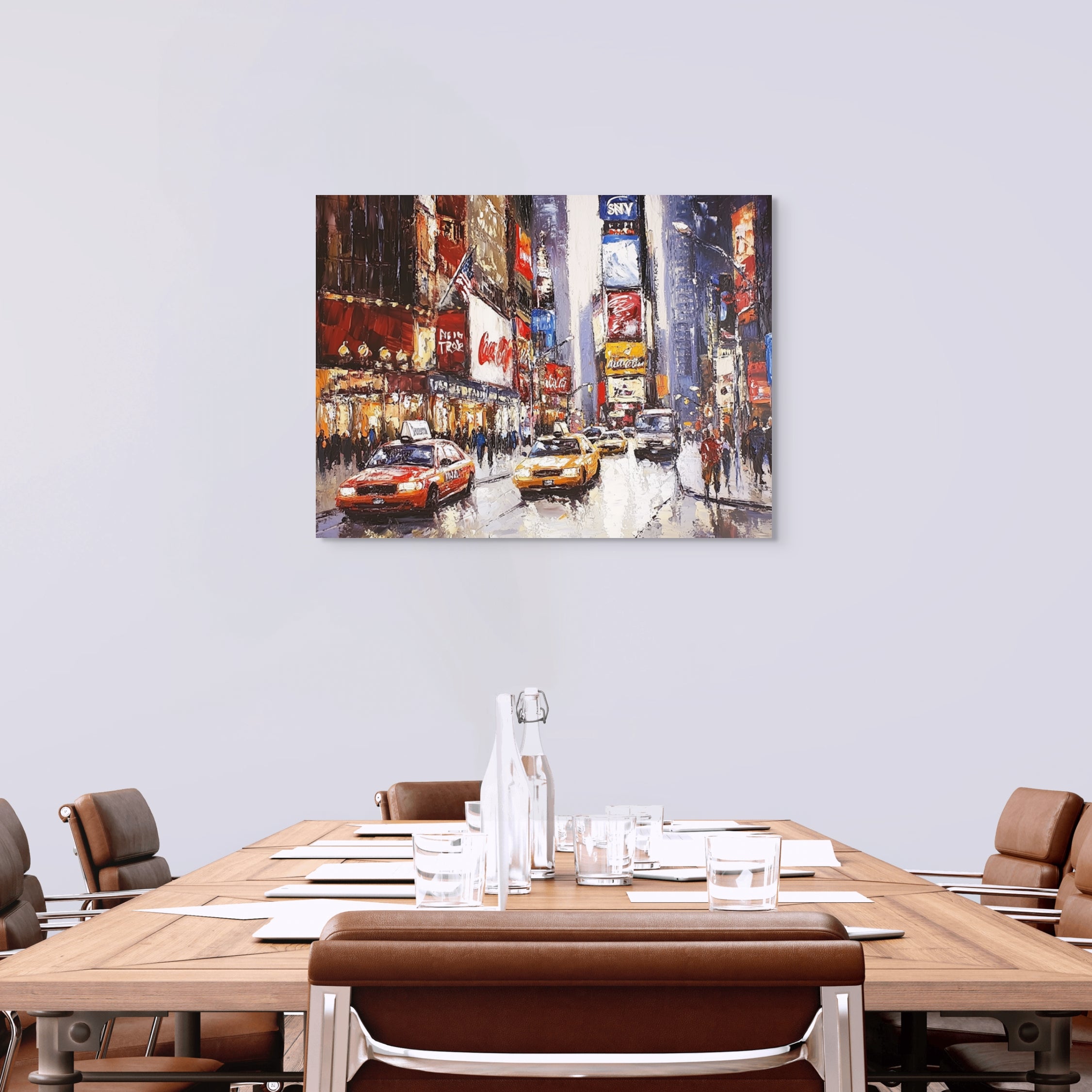 D0154-nightlife-hand-painted-wall-art-horizontal-room-f-wrapped
