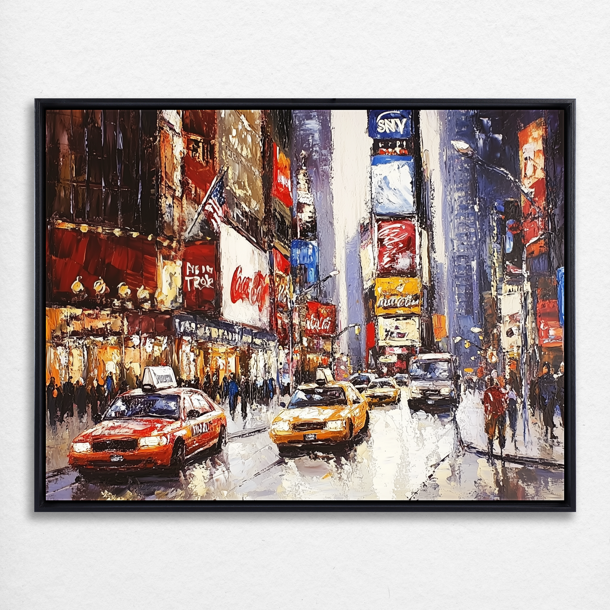 D0154-nightlife-hand-painted-wall-art_08_4x3-horizontal-frame-black.psd
