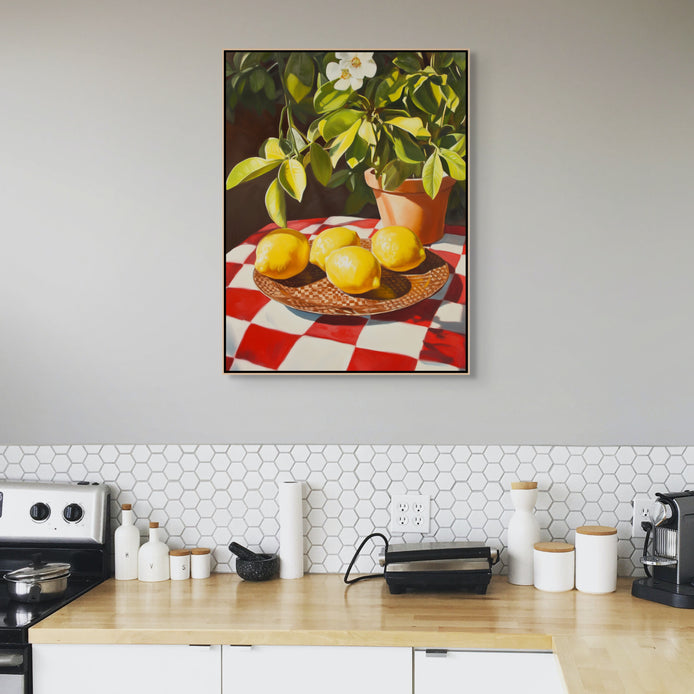 D0157-lemon-tree-hand-painted-wall-art-kitchen-room-image